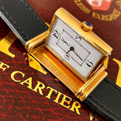 ysl reverse watch|ysl reverso 18k.